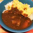 いつものカレーを野菜ジュースで!