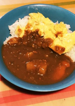 いつものカレーを野菜ジュースで!-レシピのメイン写真