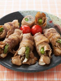 まいたけアスパラガス豚肉巻き-レシピのメイン写真