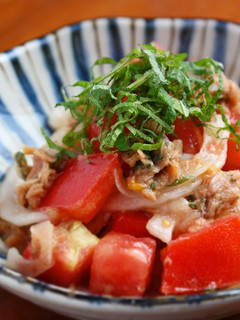【作り置き】新玉ねぎとツナとトマトの和物-レシピのメイン写真