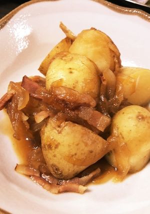 即できる♪新じゃがとベーコンの照り煮-レシピのメイン写真
