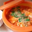 野菜ジュースでレンジスンドゥブ。