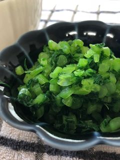 ご飯と合う♡大根の葉で簡単ふりかけ-レシピのメイン写真