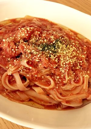 カニトマトクリームのフォー 小麦粉不使用-レシピのメイン写真