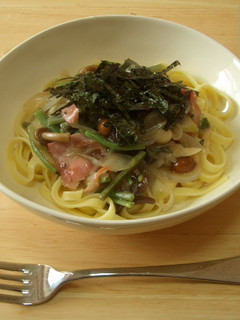 (@’▽’@)山菜の和風パスタ-レシピのメイン写真