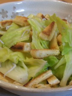 キャベツの和風サラダ-レシピのメイン写真