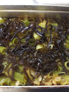 長ネギと塩昆布の炊き込みご飯-レシピのメイン写真