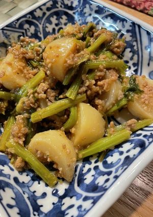カブのとろーりひき肉あんかけ-レシピのメイン写真