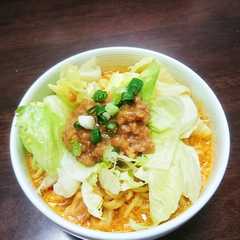 辛ラーメンの肉味噌のっけ-レシピのメイン写真