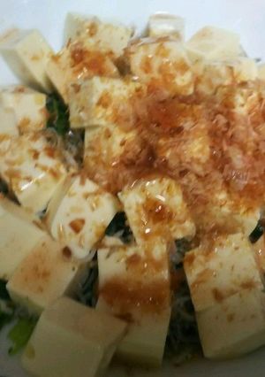 糖質控えめ♡水菜と豆腐のサラダ-レシピのメイン写真