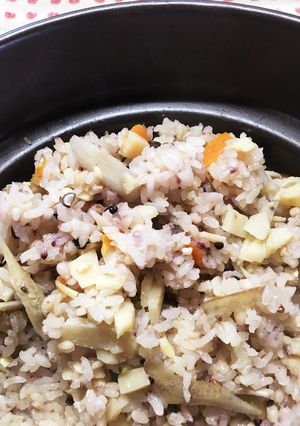 竹の子の炊き込みご飯-レシピのメイン写真