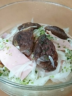 新玉ねぎと焼椎茸のマリネサラダ-レシピのメイン写真