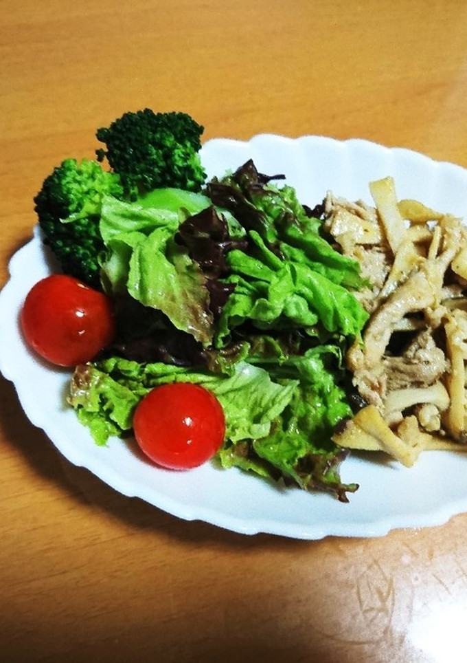 豚小間とエリンギのカレー風味炒め-レシピのメイン写真