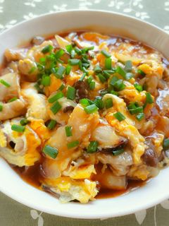 ★豚肉と卵の甘酢あんかけ★-レシピのメイン写真