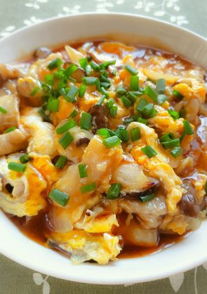 ★豚肉と卵の甘酢あんかけ★-レシピのメイン写真