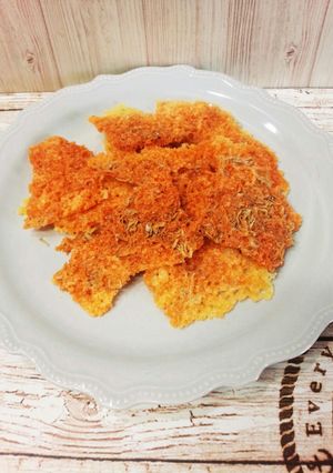 カルシウムいっぱい、チーズせんべい-レシピのメイン写真