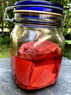 紅芯大根の甘酢漬け-レシピのメイン写真
