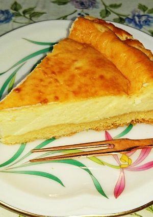簡単☆チーズケーキタルト〜ホール型〜-レシピのメイン写真