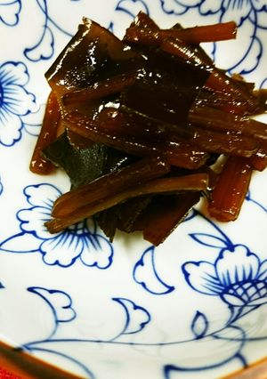 山ぶきと昆布の佃煮-レシピのメイン写真