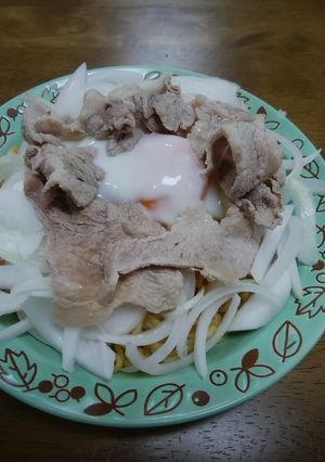 豚たま混ぜ麺-レシピのメイン写真