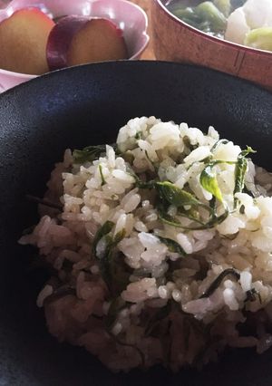 シンプル絶品♪こしあぶらの混ぜご飯♪-レシピのメイン写真