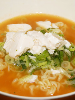 ねぎたっぷり辛ラーメン-レシピのメイン写真