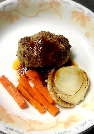 ハンバーグ-レシピのメイン写真