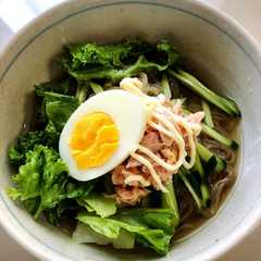 ふるる冷麺 ツナマヨ-レシピのメイン写真