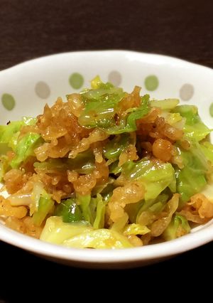 キャベツのたぬき和え-レシピのメイン写真