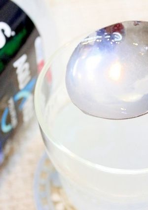 レンジで3分♪冷やしてつるん♪飲むゼリー-レシピのメイン写真
