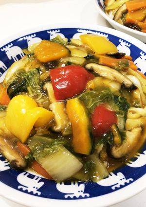 中華丼 かぼちゃ入り-レシピのメイン写真