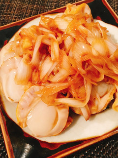 蒸しほたての炒めネギだれ-レシピのメイン写真