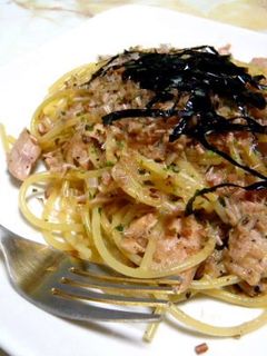 昆布茶とツナのパスタ-レシピのメイン写真