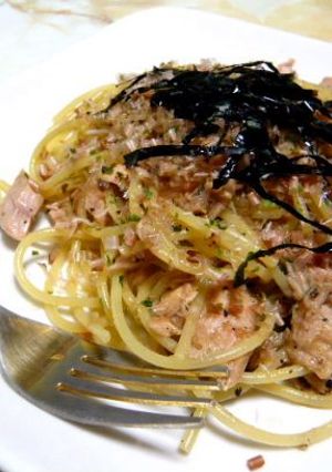 昆布茶とツナのパスタ-レシピのメイン写真