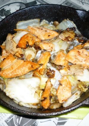 銀鮭+きのこ大好き白菜MIXのタパス-レシピのメイン写真