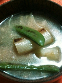 ごま油で焼いて焼いて味噌汁-レシピのメイン写真