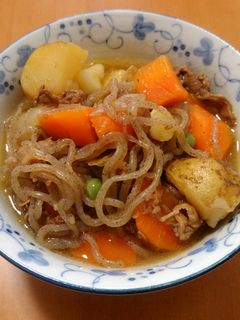 新じゃが新たまねぎでほっこり春の肉じゃが-レシピのメイン写真