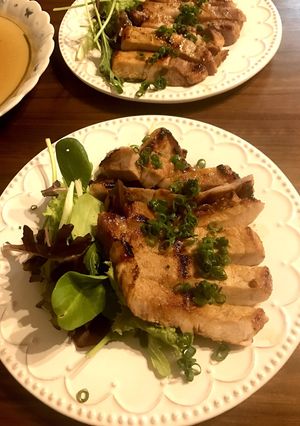 豚ロース肉の柚子胡椒ニンニク味噌漬け焼き-レシピのメイン写真
