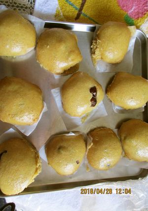 甘納豆であんこ代用のお饅頭！簡単で旨味！-レシピのメイン写真