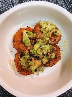 冷凍コロッケグリーン豆マヨ焼き-レシピのメイン写真