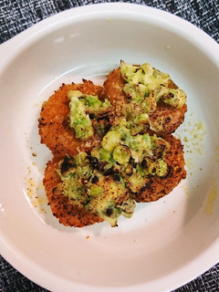 冷凍コロッケグリーン豆マヨ焼き-レシピのメイン写真