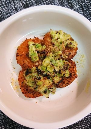 冷凍コロッケグリーン豆マヨ焼き-レシピのメイン写真