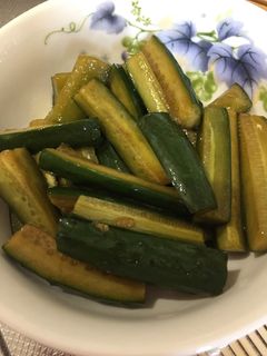 ごま油香るきゅうりの漬物-レシピのメイン写真