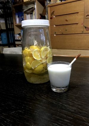 柑橘の果実酢をミルク割りで甘酸っぱく♡-レシピのメイン写真