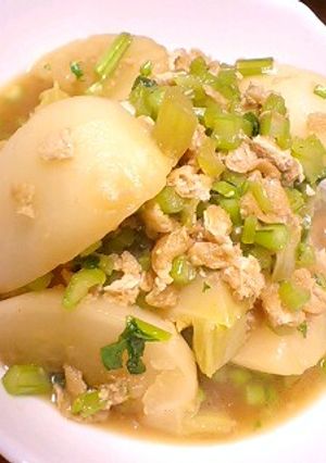 かぶ＆うす揚げの煮物-レシピのメイン写真
