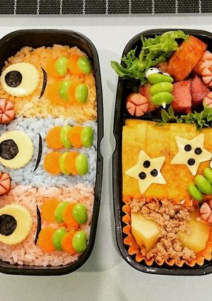 簡単デコふりで鯉のぼり弁当★子供の日★-レシピのメイン写真