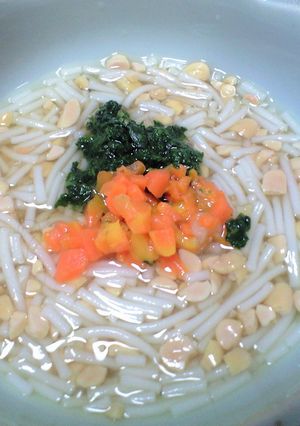 離乳食・中期■納豆野菜そうめん-レシピのメイン写真