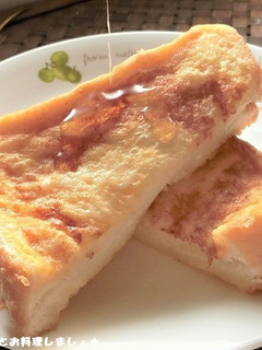 簡単★クリームチーズフレンチトースト-レシピのメイン写真