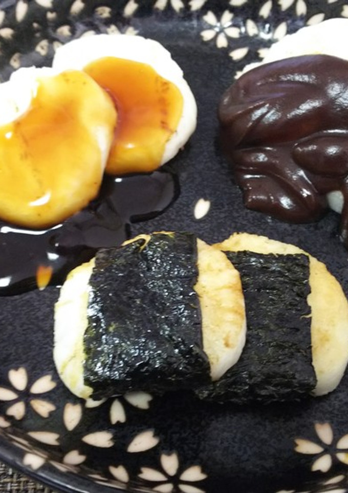 こどもの日・焼き餅3種-レシピのメイン写真
