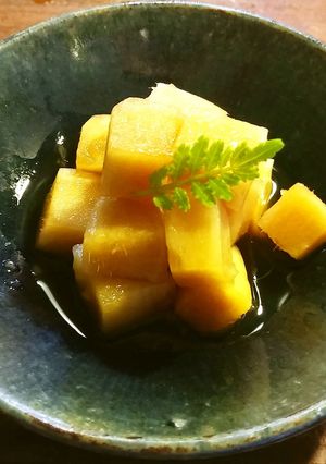 新生姜の醤油漬け-レシピのメイン写真
